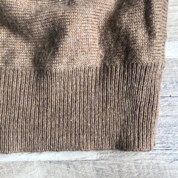 Reitmans Womens Large Sweater Cashmere Blend Soft Casual Formal Brown - Picture 3 of 7